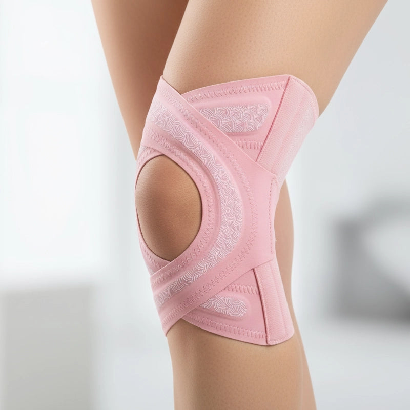 Verstellbare Kniebandage mit Kompressionshülse für Stabilität und Schmerzlinderung im Alltag und Sport