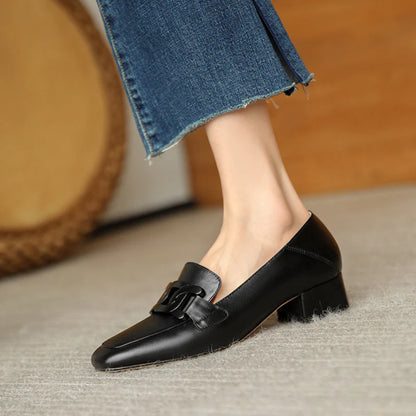 Rosaline Damen Leder Mary Jane Schuhe | Bequeme Komfortschuhe mit Verstellbarem Riemen