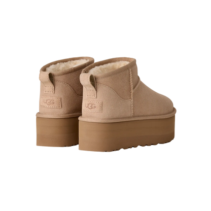 Classic Ultra Mini Platform | Damen Sheepskin-Boots mit Plateau