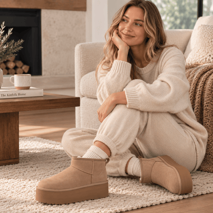 Classic Ultra Mini Platform | Damen Sheepskin-Boots mit Plateau