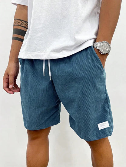 Westbrook Herren Stretch Cord Shorts | Bequeme Leichte Freizeithose für den Sommer