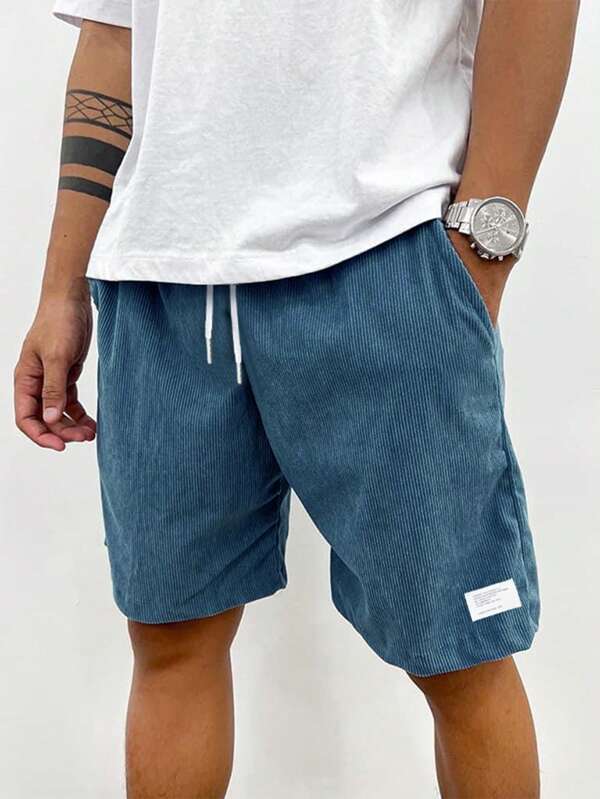 Westbrook Herren Stretch Cord Shorts | Bequeme Leichte Freizeithose für den Sommer
