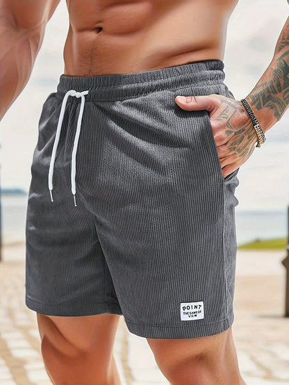Westbrook Herren Stretch Cord Shorts | Bequeme Leichte Freizeithose für den Sommer