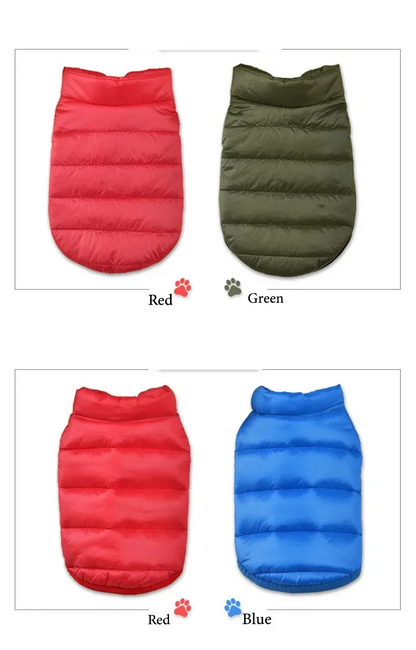 PawLuxe Doppelseitiger warmer Hundemantel