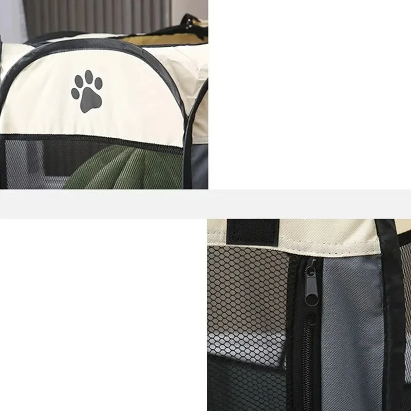 PAW-DOME Tragbares Faltbares OctaPet Zelt