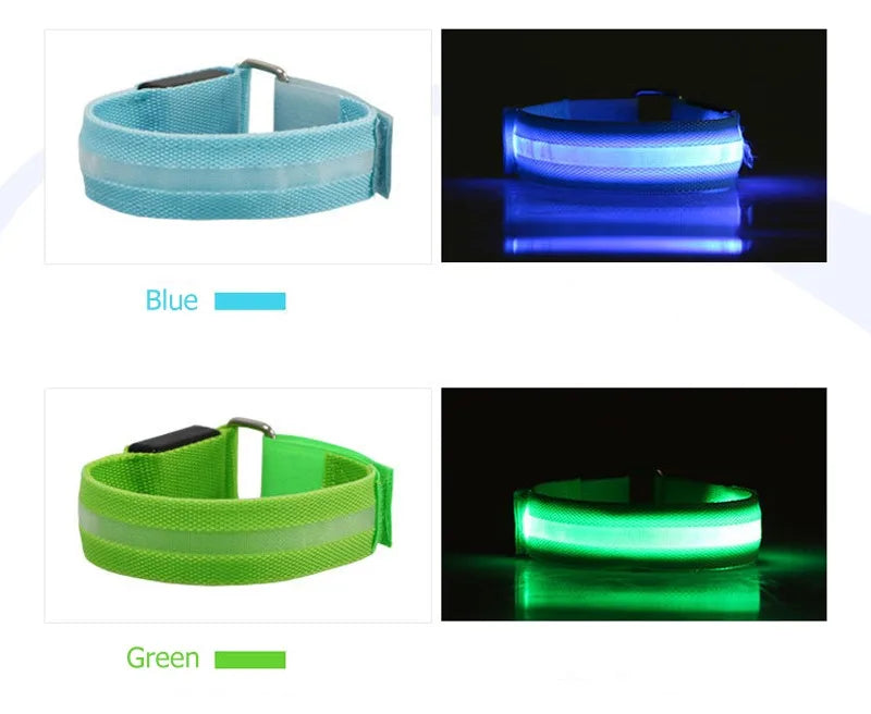 NightStride Safe – LED Sicherheits-Beinbänder für Pferde