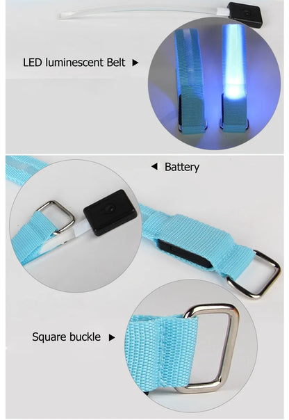 NightStride Safe – LED Sicherheits-Beinbänder für Pferde