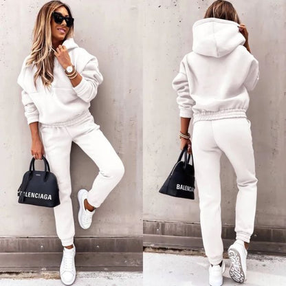 Harlow Damen Lounge Set | Weiches Sweatshirt & Jogginghose Zweiteiler