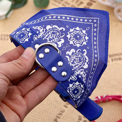 STYLPET PU-Kragen mit Schal