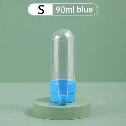 Automatischer Vogelfutter- und Wasserspender – hängend, Kunststoff, 90–200 ml