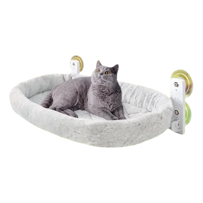 Kabellose Katzen-Fensterhängematte – Saugnapf – Tragkraft: 18 kg