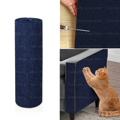 Kratzmatte für Katzen, selbstklebend aus Sisal – individuell zuschneidbar, Möbelschutz
