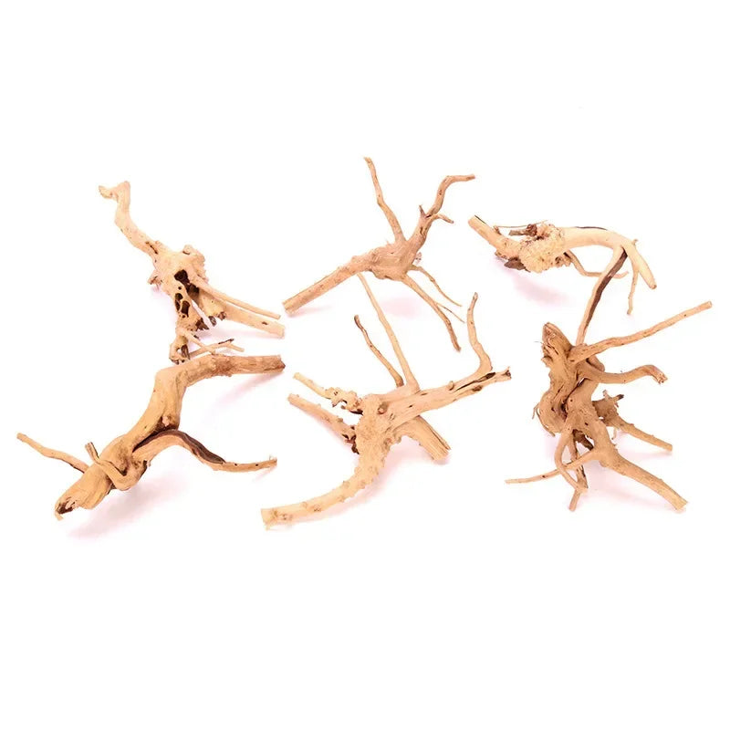 Aquarium-Ornament aus Holz