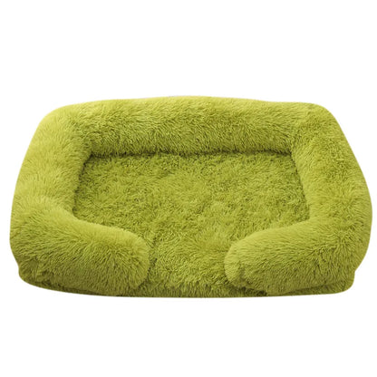 Premium-Hundebett aus dickem Plüsch für große Hunde – Warm und fest (S - XL)
