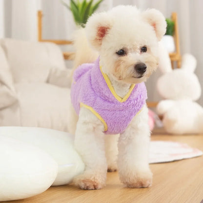 SnuggleTeddy High-Neck Fleece Hundepullover