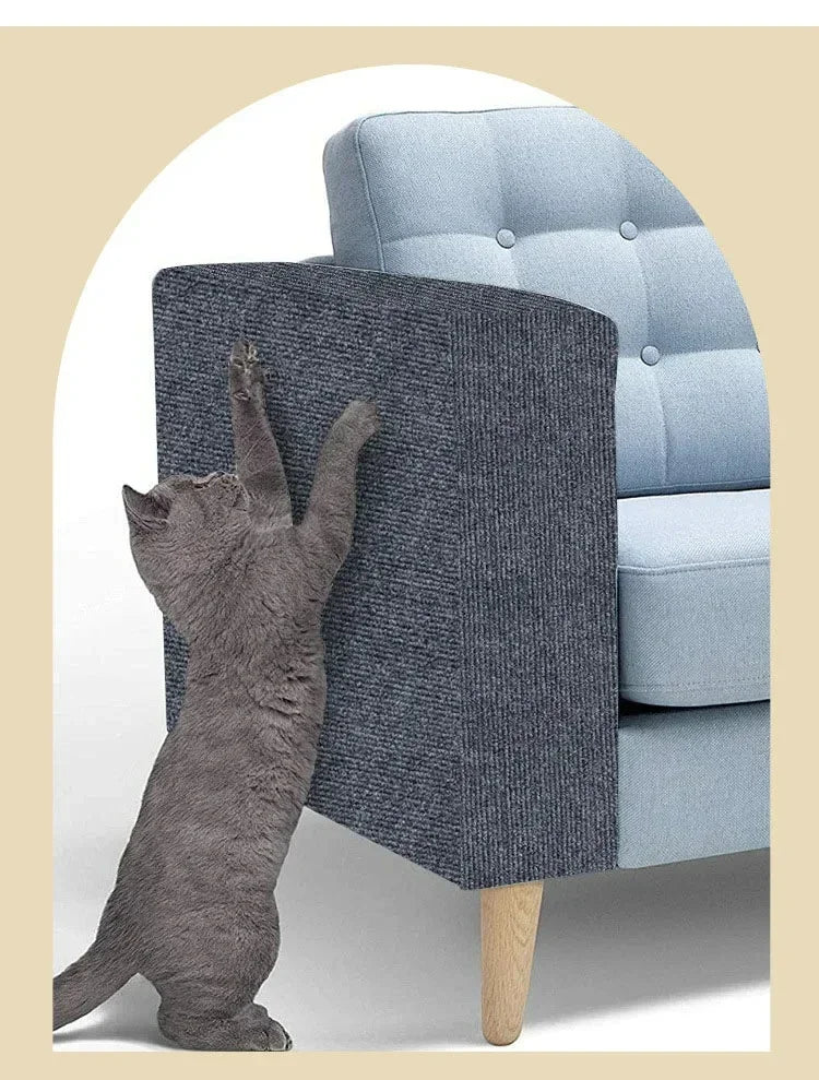 Kratzmatte für Katzen, selbstklebend aus Sisal – individuell zuschneidbar, Möbelschutz