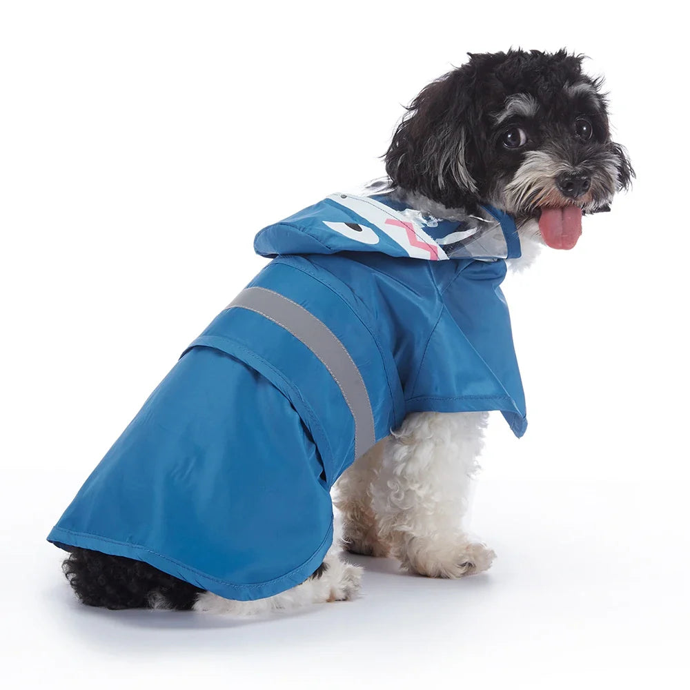 RainPaw ReflectaHood Hunderegenmantel