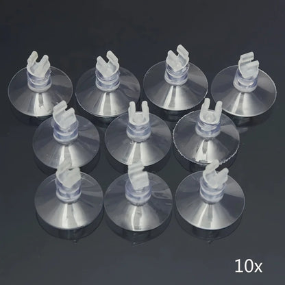 AquaGrip Set mit 10 Gummisaugnäpfen für Aquarien