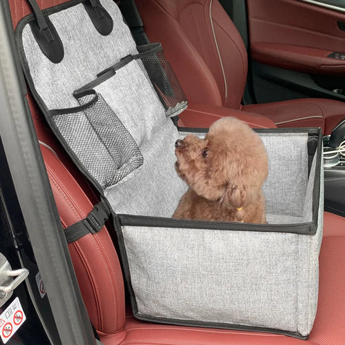 Hundeautositz – Faltbar & Sicher bis 15 kg