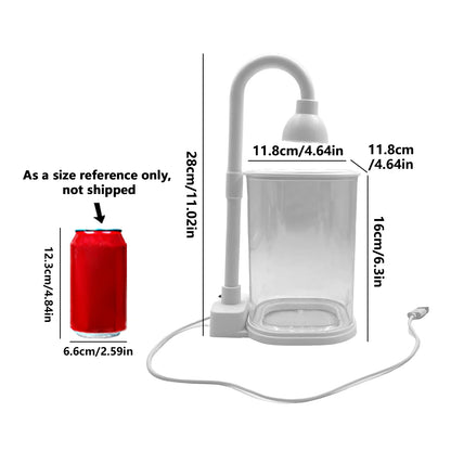 Starter Kit AquaGlow Mini – Mini-Aquarium mit LED-Beleuchtung