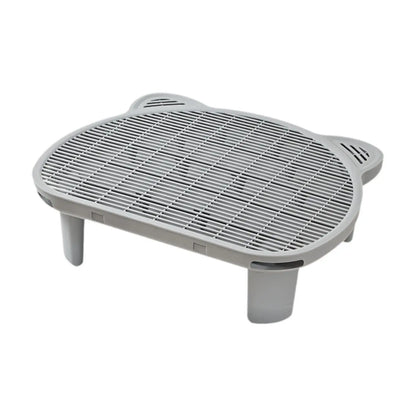 Waschbare Katzenstreumatte mit Stufen – 51 x 40 cm, rutschfest und doppellagig
