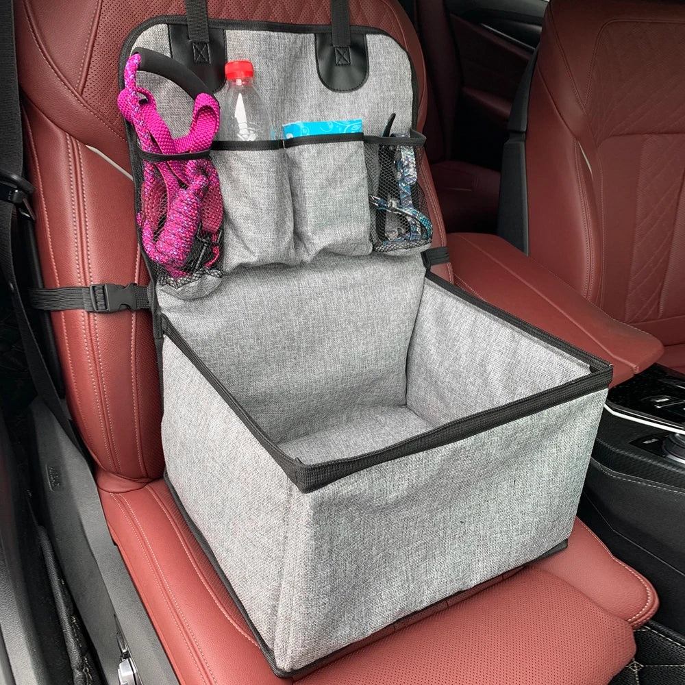 Hundeautositz – Faltbar & Sicher bis 15 kg