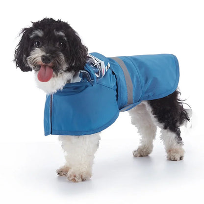RainPaw ReflectaHood Hunderegenmantel