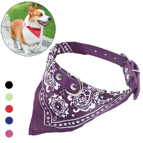 STYLPET PU-Kragen mit Schal