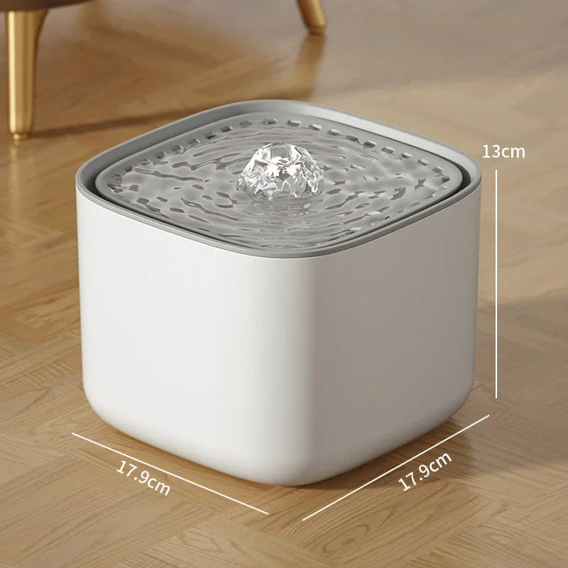 Kattenfontein 3L Stil BPA-frei – mit 4-Liter-Filtersystem