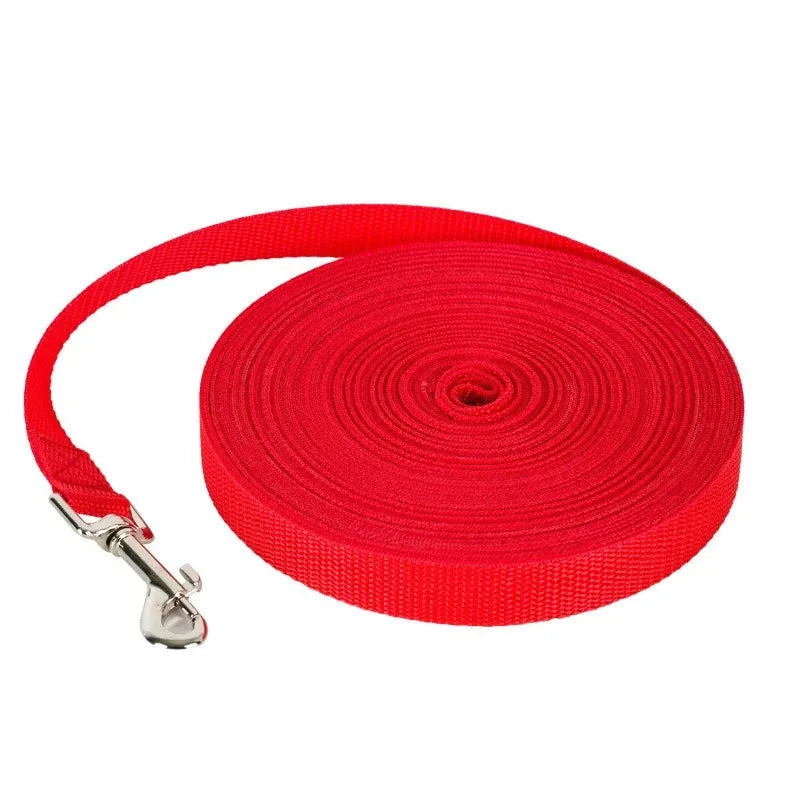 Verstellbare Nylon-Hundeleine – 1,5 bis 30 m Trainingsleine