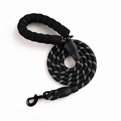 Reflektierende Nylon-Hundeleine 150 cm – Komfort & Sichtbarkeit