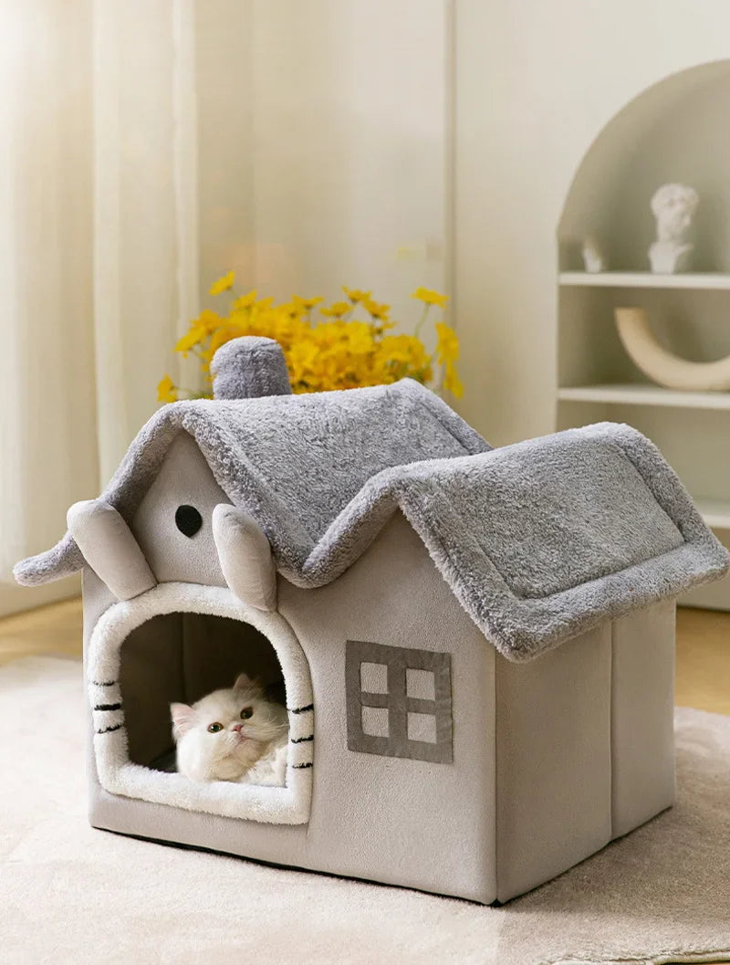 CosyFold Faltbares Hunde- & Katzenhaus