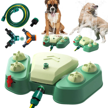 AquaPaws Hunde-Wassersprüher – Interaktives, verspieltes und erfrischendes Wasserspielzeug mit Stufenfunktion
