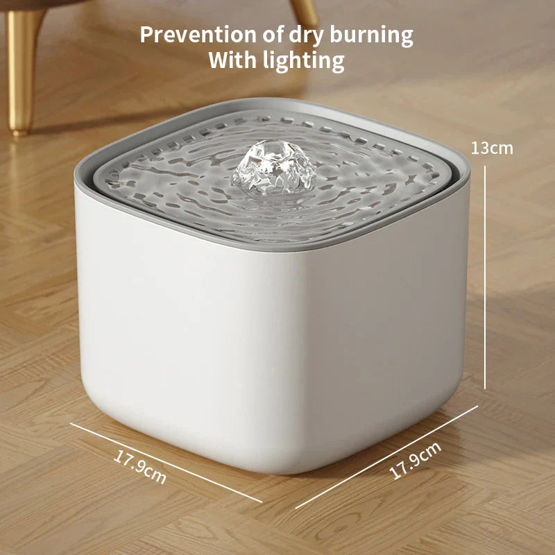 Kattenfontein 3L Stil BPA-frei – mit 4-Liter-Filtersystem