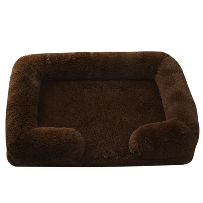 SNOOZY NEST – Luxuriöses Winter-Hundebett | Groß, waschbar & superweich