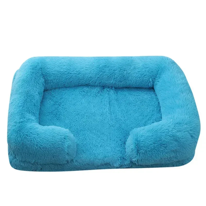 SNOOZY NEST – Luxuriöses Winter-Hundebett | Groß, waschbar & superweich