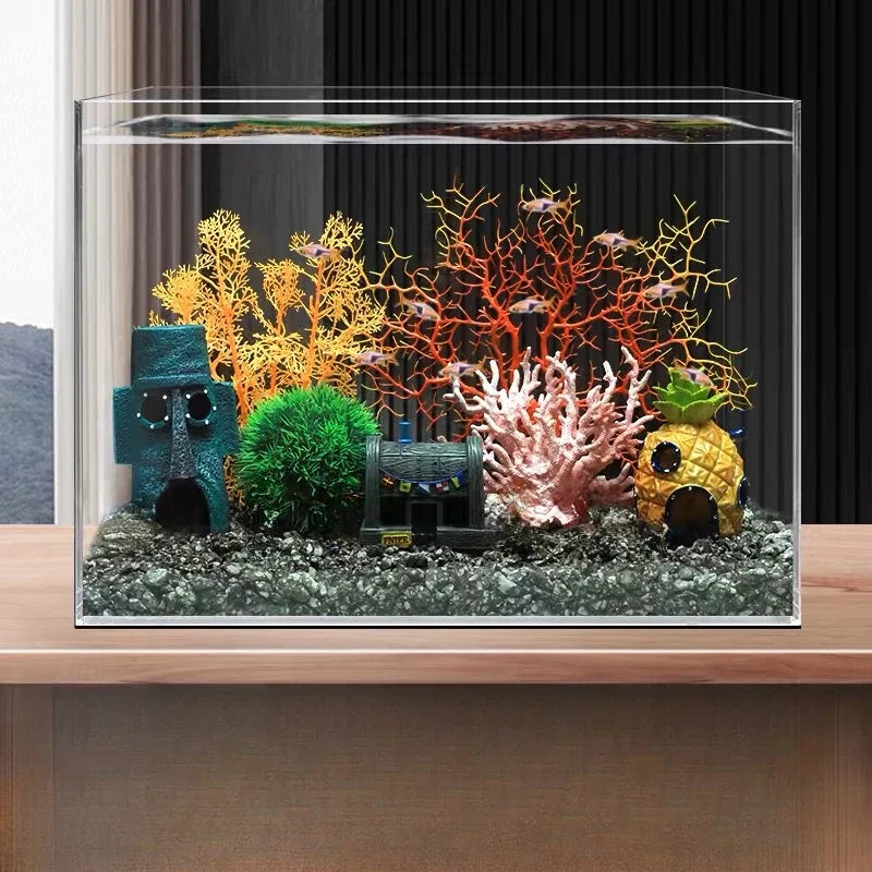Ananas-Dekorationsornament fürs Aquarium