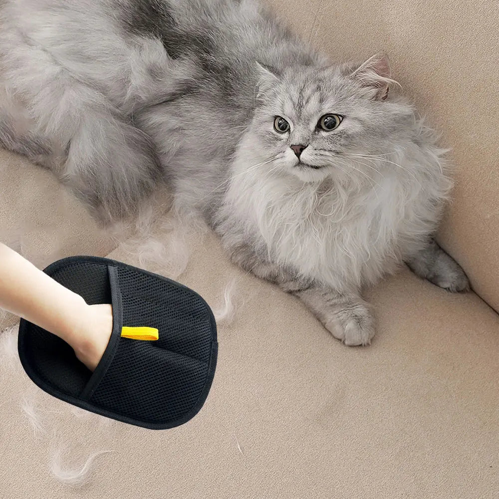 FURMAGIC Pflegehandschuhe ohne Fusselbildung