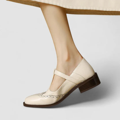 Clairmont Damen Orthopädische Mary Jane Schuhe | Gepolsterte Komfortschuhe mit Verstellbarem Riemen
