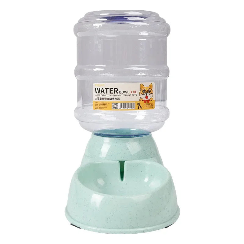 SmartHydra Automatischer Futter- und Wasserspender für Haustiere – 2-in-1 Futter- und Wassernapf mit Wasserflasche