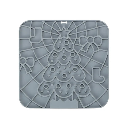 Silikon-Leckmatte für Hunde– Slow Feeder & Badafleiding, 25×15 cm