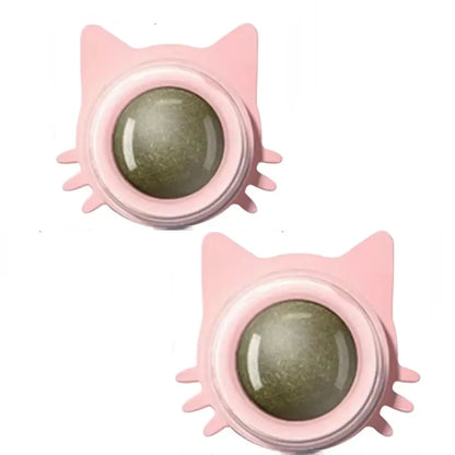 MINTYPLAY Leckbarer Kräuterball für Katzen – Snack, Spielzeug & Zahnpflege in einem!