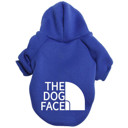 Wärmender Hundehoodie zum Öffnen