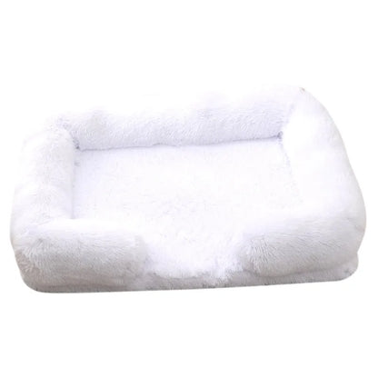 Premium-Hundebett aus dickem Plüsch für große Hunde – Warm und fest (S - XL)