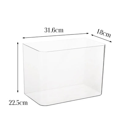 AquaView PET+ABS Aquarium mit Deckel