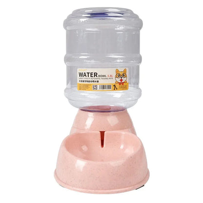 SmartHydra Automatischer Futter- und Wasserspender für Haustiere – 2-in-1 Futter- und Wassernapf mit Wasserflasche