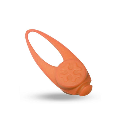LuminousSafe LED Silikon-Hundeleuchthänger – Blinkendes Sicherheitslicht für Halsbänder
