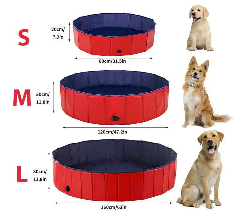 SPLASHPET – Faltbarer Pool für Hunde und Katzen