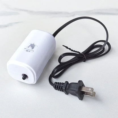 Aquarium-Luftpumpe 3W ultraleise – 3 l/min – Kunststoff – EU-Stecker