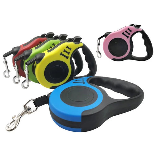Einziehbare Hundeleine 3 m oder 5 m – Nylon